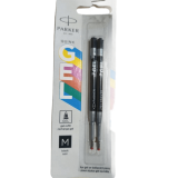 Стержень гелевый PARKER QUINK GEL Z10 М, 0,7 мм, черный, в блистере (ЦЕНА ЗА 2ШТ) (2148938)