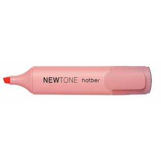 Маркер текстовый ХАТБЕР NEWtone PASTEL, клиновидный, розовый, 12шт в дисплее (HL_060877) (060877)