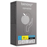 Перчатки нитриловые BENOVY 