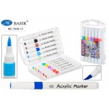 Набор маркеров-акриловые BASIR 