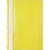 Папка-скоросшиватель А4 SPONSOR, пластиковая, с перфорацией, желтая  (20/400) (KS-320B/02/P) (C20886)