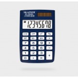 Калькулятор карманный SKAINER SK-108NBL, 8 разрядный., пластик, 58 x88 x10 мм, синий (SK-108NBL)