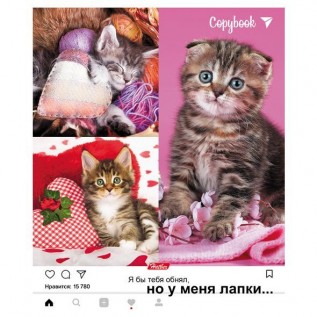 Тетрадь А5 48 л. клетка ХАТБЕР 