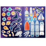 Книга с наклейками 