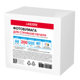 Фотобумага А6 deVENTE, матовая, односторонняя, 500л., 200г/м2 (2042507)