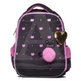 Рюкзак Hatber ERGONOMIC LIGHT -CAT SECRET- EVA, 38X29X15СМ, светоотр., 2 отд.,2 кармана (NRk_45016)