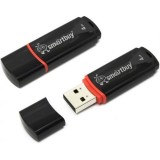 Флеш-драйв USB SMART BUY CROWN, 4Gb, black (SB4GBCRW-K) (512763)