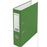 Регистратор LAMARK600 80мм, PP, метал.окантовка/карман, собран, светло-зелен (128/73310)(AF0600-LG1)