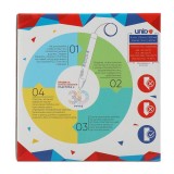 Пластик PLA-6 UNID, для 3Д ручки, 6 цветов по 10 метров (1396089)