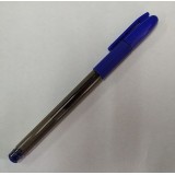Ручка гелевая 611, 0,5 мм, резиновый грип, пласт. корпус, синяя (ЦЕНА ЗА 12 ШТ) (611/син.)