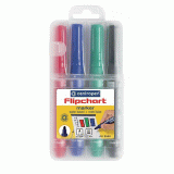 Набор маркеров для флипчартов CENTROPEN FLIPCHART 4 шт 2,5 мм ассорти круглый (8550/04)