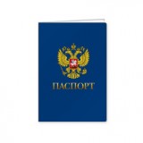 Обложка для паспорта КВАДРА  государственная символика (7946)