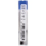 Стержни для механического карандаша KOH-I-NOOR 0,7мм HB (12 шт.) (12/120/6000) (4162 HB)