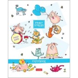 Тетрадь А5 48 л. клетка ХАТБЕР Тетрадь А5 48 л. клетка ХАТБЕР