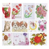 Набор для вышивания крестом MAZARI, 20 х 29 см, в ассортименте 12 дизайнов (M-10497)