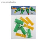 Пластиковый шприц для моделирования в пакете с европодвесом, JOVI  4шт. (424)