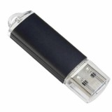 Флеш-драйв USB PERFEO Е01, 64Gb, black economy series (PF-E01B064ES)