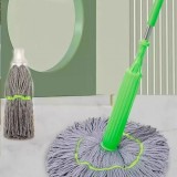 Швабра для полов веревочная с отжимом, насадка микрофибра (1623796420) Швабра для полов веревочная с отжимом, насадка микрофибра (1623796420)