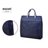 Сумка для документов MAZARI, 33,5*34,5 см, на молнии, карман на молнии, 2 цвета (M-2778)