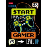 Записная книжка ХАТБЕР А6 48л. клетка, 