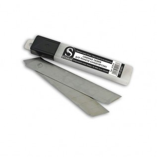 Лезвия для ножей SPONSOR, 18мм, 10шт./уп (10/300) (SCB18) (C06960)