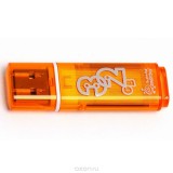 Флеш-драйв USB SMART BUY GLOSSY, 32Gb, series orange (SB32GBGS-Or)