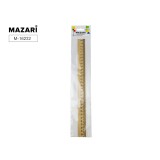 Линейка деревянная MAZARI, 30см. ОПП- упаковка (M-16232)