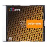 Диск DVD+RW INTRO, 4x 4.7 GB Slim (5) (цена за 5шт)