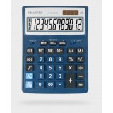 Калькулятор настольный SKAINER SK-888XBL, 12 разрядный., пластик, 155x204x34мм, синий (10/40) (SK-88