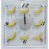 Часы настенные кварцевые ФЕНИКС-ПРЕЗЕНТ, с циферблатом из стекла (300*300*44) (Ф21-1213)