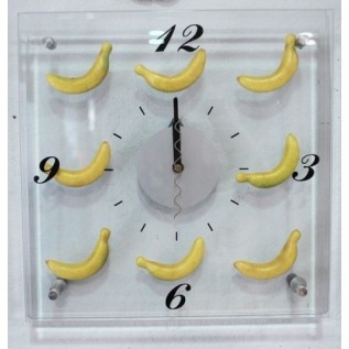 Часы настенные кварцевые ФЕНИКС-ПРЕЗЕНТ, с циферблатом из стекла (300*300*44) (Ф21-1213)