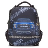 Рюкзак Hatber ERGONOMIC CLASSIC -OFFROAD- EVA, 37X29X17 СМ, светоотраж., 2 отд., 2 кар. (NRk_45028)