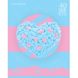Тетрадь А5 40 л. клетка ХАТБЕР 