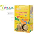 Песок кинетический TUKZAR, 400гр, с формочками (24/48) (TZ 3536)
