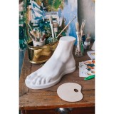 Палитра деревянная CALLIGRATA, овальная, 16х16 см, №1 сосна (1358402)