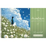 Альбом для рисования ХАТБЕР А4 40 л. 