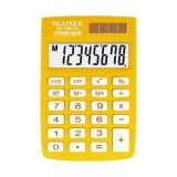 Калькулятор карманный SKAINER SK-108XYL, 8 разрядный., пластик, 58 x88 x10 мм, желтый (SK-108XYL)