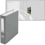Регистратор LAMARK601 50мм, PP, метал.окантовка/карман, собранный, серый (128/73108) (AF0601-GR1)