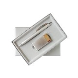 Подарочный набор SPONSOR: ручка шариковая и зажигалка (H03605) (FBL805A)