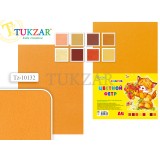 Набор цветного фетра А4 TUKZAR, 8л., 8цв. желто-оранжевая гамма (30/60) (TZ 10132)