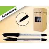 Ручка шариковая SCHREIBER, 0,7мм, черная  (38/912) (S 0072)