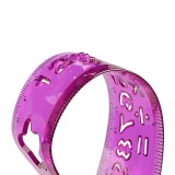 Линейка-трафарет CALLIGRA 20 см, гибкая, силикон, микс (3171150) Линейка-трафарет CALLIGRA 20 см, гибкая, силикон, микс (3171150)