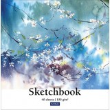 Скетчбук-блокнот А5, 40л. ХАТБЕР Скетчбук-блокнот А5, 40л. ХАТБЕР