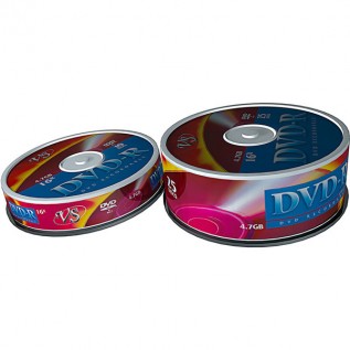 Диск DVD-R VS,  4.7 Gb 16*Bulk 25 шт. (511551)