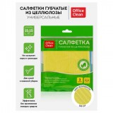 Салфетки для уборки OFFICECLEAN, 15х15см, целлюлозные, губчатые (3 шт./уп.) (298914)