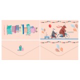 Конверт для денег MESHU 