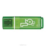 Флеш-драйв USB SMART BUY GLOSSY, 16Gb, series green