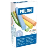 Мел MILAN цветной, комплект с 10 штук (ml.1047)