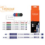 Ручка шариковая TUKZAR, с гриппом, черная (24/1200) (TZ 1076-черн.)