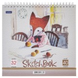 Скетчбук блокнот А5, 72л. 